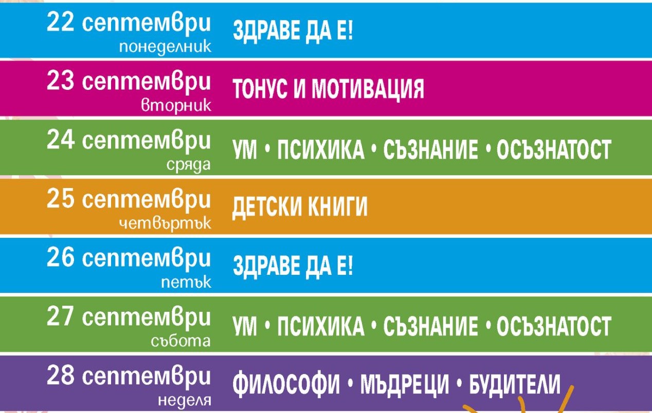 Алея Пловдив - Кампании на деня