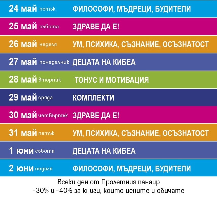 Пролетен панаир-листовка с кампании